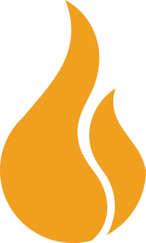 RAW flame mark